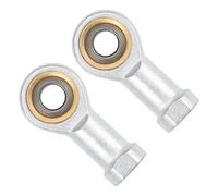 Kozelo 2Pcs Cojinete de Articulación de Extremo de Varilla - [Diámetro de 10 mm, Rosca Hembra M10X1.5 A La Derecha] Extremo de Varilla de Pesca, Acero al Carbono