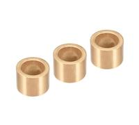 Kozelo 3 Piezas de Cojinetes de Manga - [14Mmx20Mmx15Mm] Casquillo Autolubricante de Bronce Sinterizado Para Uso en Ejes de Máquinas