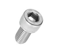 Kozelo 6pcs Tornillos de Cabeza Hexagonal - [M10-1.5 x 22mm] Acero Inoxidable 304 Totalmente Roscado Allen Tornillo para Motor Eléctrico Ventilador Impresión 3D Reparación, Plateado