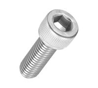 Kozelo 6pcs Tornillos de Cabeza Hexagonal - [M10-1.5 x 30mm] Acero Inoxidable 304 Totalmente Roscado Allen Tornillo para Motor Eléctrico Ventilador Impresión 3D Reparación, Plateado