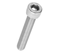 Kozelo 6pcs Tornillos de Cabeza Hexagonal - [M10-1.5 x 60mm] Acero Inoxidable 304 Totalmente Roscado Allen Tornillo para Motor Eléctrico Ventilador Impresión 3D Reparación, Plateado