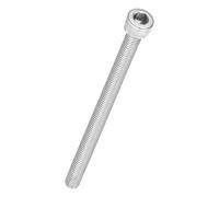 Kozelo 6pcs Tornillos de Cabeza Hexagonal - [M6-1 x 90mm] Acero Inoxidable 304 Totalmente Roscado Allen Tornillo para Motor Eléctrico Ventilador Impresión 3D Reparación, Plateado