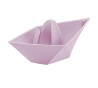 Koziol AHOI Exprimidor de cítricos manual para limones y limas, con dos orificios de vaciado, plástico irrompible, apto para lavavajillas, cocina, hogar (lavanda)