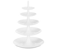 Koziol BABELL Big - Frutero, 5 Plantas, Desmontable, Color Blanco sólido