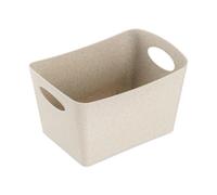 Koziol, caja de almacenamiento, organizador, contenedor, bañera, plástico, material, arena reciclada del desierto