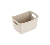 Koziol, caja de almacenamiento, organizador, contenedor, bañera, plástico, material, arena reciclada del desierto