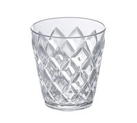Koziol Crystal S - Vaso de plástico pequeño, 200 ml, Efecto Cristal, Color Transparente