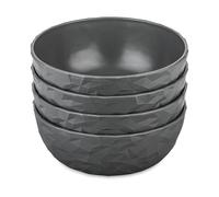 Koziol Cuenco Club Ø16.2 cm. 4-pack termoplástico biocircular Nature ash grey