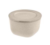 Koziol Cuenco Connect con tapa 1 L. termoplástico biocircular Nature desert sand