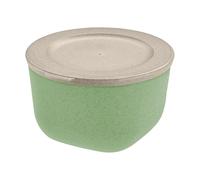 Koziol Cuenco Connect con tapa 1 L. termoplástico biocircular Nature leaf green