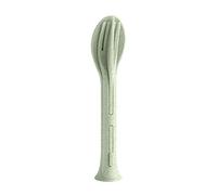 koziol Cutlery Set 3-pieces KLIKK POCKET organic green