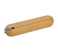 Koziol Estuche para cubiertos Klikk, bolsa para cubiertos, plástico, madera natural, 7034702
