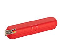 Koziol KLIKK Estuche para cubiertos sin cubiertos, caja para cubiertos, recipiente para cubiertos al aire libre para camping, viajes, embalaje reutilizable para cubiertos, bolsa para cubiertos