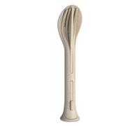 Koziol KLIKK POCKET 4036700 - Cubertería (3 piezas), color beige