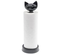 koziol MIAOU - Soportes para Papel de Cocina (128 mm, 128 mm, 369 mm), Negro
