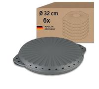 Koziol Move Pizza - Juego de 6 cajas para pizza (32 cm de diámetro)