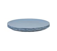 Koziol Plato Club Ø26 cm. 4-pack termoplástico biocircular Nature flower blue