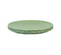 Koziol Plato Club Ø26 cm. 4-pack termoplástico biocircular Nature leaf green