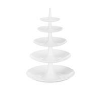 Koziol Plato para tarta de 5 pisos Babell big Cotton white