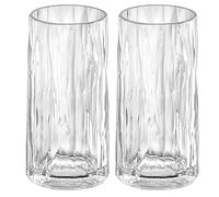 Koziol Superglas 300ml CLUB No. 8 Juego de 2 unidades