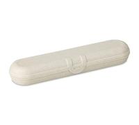 Koziol Twist - Estuche para cubiertos sin cubiertos, caja de cubiertos para llevar, para camping, viajes, embalaje reutilizable para cubiertos, bolsa para cubiertos (arena natural del desierto)