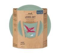 Koziol Vajilla infantil Connect 3 piezas Dinosaurio