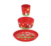 Koziol Vajilla infantil Connect 3 piezas Granja
