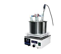 KOZWAY Agitador eléctrico Agitador magnético de Calentamiento, Mezclador de Temperatura Constante con Pantalla Digital de Laboratorio (Color : DF-101A)