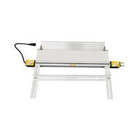 KOZWAY Calentador de máquina dobladora Dobladora Acrílica En Caliente De 125CM, Dobladora Acrílica De Láminas De Plástico con Marco De Metal Y De Posicionamiento En Ángulo