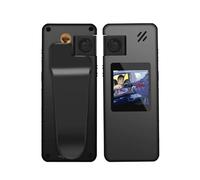 KOZWAY cámara Corporal A32 Full 1080P HD Lente Mini cámara Digital videocámara 130 Grados Gran Angular visión Nocturna cámara montada en Cuerpo pequeño Deportes DV (Size : with 256GB TF Card)