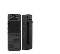 KOZWAY cámara Corporal Cámara Corporal de policía A22, 1080P, DVR, cámara de Seguridad, Pantalla de 2 Pulgadas, visión Nocturna, grabadora de vídeo for aplicación de la Ley, Mini videocámara portátil