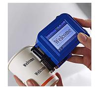 KOZWAY Impresora de inyección de Tinta portátil Mini Impresora de inyección de Tinta a Color de Mano Personalizada Código QR Impresora de inyección de Tinta Inteligente Gafas de plástico