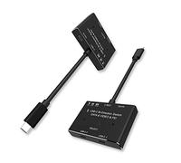 KOZWAY Mezclador de vídeo Interruptor bidireccional 8K Tipo C 1x2/2x1 conmutador de Datos y vídeo USB 3,1 PD 100W Divisor for Monitor de Ordenador