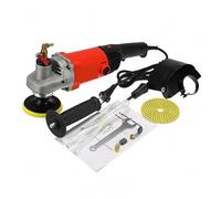 KOZWAY pulidor húmedo por Aire, Pulidor de Piedra húmeda de Granito de mármol eléctrico de 1400W, lijadora, Molino de Agua Manual, ángulo de Velocidad Variable