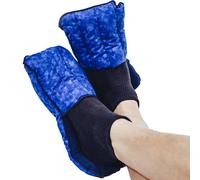 Kozy - Almohadilla de calor para el cuello para microondas - Pantuflas con calor húmedo para el dolor de pies, fascitis de la maceta y terapia de artritis - Alivio natural, seguro y reutilizable