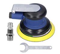 KP - 6503 Lijadora neumática, Equipo de encerado y pulido con aire de 5 pulgadas, Construcción de acero de aleación con estructura de doble martillo, Control de velocidad continuo (Estilo de la UE)