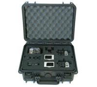 KP Cases KPC-GP3 - Maletín de Seguridad para 2 cámaras GoPro y Accesorios, Negro