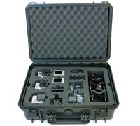 KP Cases KPC-GP4 - Maletín de Seguridad para 4 cámaras GoPro y Accesorios, Negro