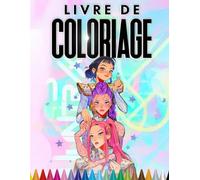 KP0P FANTASY: Livre de coloriage Idoles et Démons