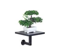 Kp6xLf3gT estanterías de Pared Estantes flotantes Cuadrados Estante de Pared Estilo Compacto(Negro)