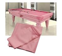 KPHYMOD Fieltro para Mesa de Billar Mesa De Billar Americana De Nueve Bolas, Juego De Fieltro, Tela De Billar Precortada Rosa con 6 Tiras para El Hogar, Clubes, Bares, Juegos De Deportes De Interior
