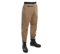 KPHYMOD Vadeadores Botas Botas De Pesca con Mosca para Hombre, Botas De Caza Ligeras De Color Caqui con Rodillas Reforzadas De Doble Capa(40 EU)