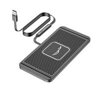 KPIRXO Cargador Inalambrico para Chevrolet Spin Venture Zafira Uplander Tavera Rezzo Orlando 2001-2026, Alfombrilla De Carga Inalámbrica para Coche Panel Antideslizante Sensor Automático,1M-USB