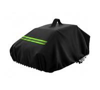 KPIRXO Funda para Cortacésped Robótico para Mova LiDAX Ultra 1200, Cubierta Impermeable De Tela Oxford con Cordón para Jardín Exterior, Green Reflective Strip