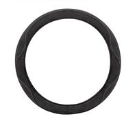 KPIRXO Funda Volante Coche para Nissan Avenir Altra R'nessa/Bassara Bluebird, Suave Cómodo, Protector Volante Coche Antideslizante y Transpirable, Todas Las Estaciones,O-Black