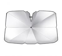 KPIRXO Parasol Coche para Aston Martin AMV8 Bulldog One-77 Tickford Capri Valhalla, Protección UV Parasol Delantero Plegable Que Proporciona Protección Solar,L