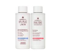 KPL Plus Champú Dermatológico Anticaspa 200ml + Iraltone Champú Fortificante 200ml