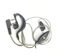 KPLYDSASTD Los Auriculares de lámina de Aluminio Gris de la Radio Son compatibles for BAOFENG. UV5R UV5RA UV5RB UV5RC UV5RE Auriculares para walkie-Talkie