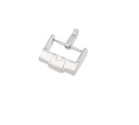 KPLYDSASTD Reloj de acero inoxidable 316L, accesorios de hebilla mate, cierre de correa Universal de 18mm apto for Rolex apto for pulsera Omega, hebilla de plata, oro rosa Cierre(Silver 18mm)