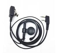 KPLYDSASTD Walkie-Talkie 2Pin Grande Ptt Auriculares compatibles for BAOFENG UV-5R UV5RE UV82 UV6R GT-3 BF-888S Auriculares para walkie-Talkie